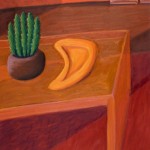oil on paper, 30" x 22"